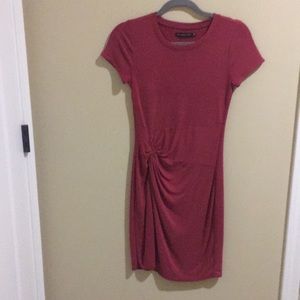 Abercrombie and Fitch Short Sleeve Dress Red